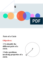 Parts of A Circle