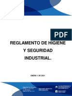 Reglamento de Higiene y Seguridad Industrial 2021