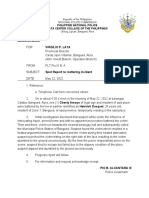 Memorandom: Philippine National Police Data Center College of The Philippines