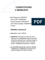 Acta de Constitución de Un Sindicato-1