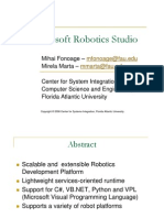 Microsoft Robotics Studio