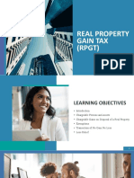 Real Property Gain Tax (RPGT)
