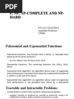 P, NP, Np-Complete and Np-Hard