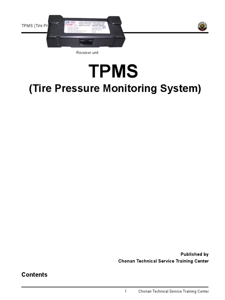 TPMS System Guide & Components | PDF | Tire | Manufactured Goods