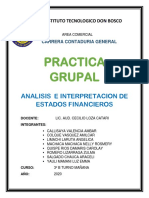 Análisis e interpretación de estados financieros