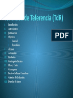 Formtao para TDR