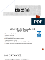 Norma ISO 22000: Sistema de Gestión de Inocuidad Alimentaria
