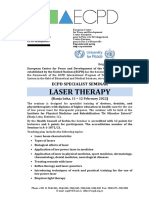Laser Therapy: Ecpd Specialist Seminar