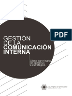 Comunicación interna estratégica