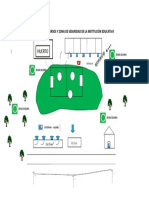 Mapa de Recursos y Zona de Seguridad de La Institución Educativa