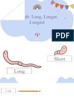 Length Long Longer Longest
