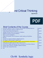 Ahmed 2100 3857 2 LaCT L10C08P01 Propositional Logic