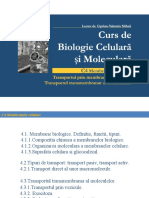 C 4 - Membranele Celulare