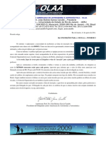 Convite Iii Olaa - Envio de Inscricoes - Informe 2