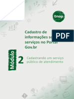 Módulo 2 - Cadastrando Um Serviço Público de Atendimento