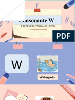 Consonante W