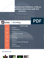 Multimodal Emotion Prediction Using Self-Attention