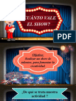 Sesión 10. Cuánto Vale El Show