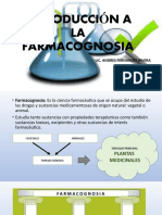 INTRODUCCIÓN A LA FARMACOGNOSIA (Tema 1)