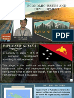 Economic Issues and Development: Papua New Guinea