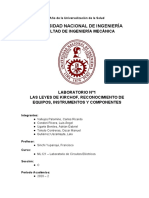 Reconocimiento de circuitos eléctricos y verificación de leyes de Kirchhoff