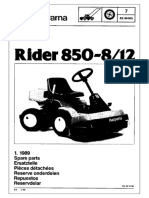 Rider 850 Reservdelar