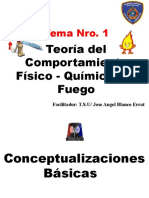 TEMA Nro. 1 Teoria Del Comportamiento Fisico-Quimico Del Fuego