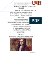 Proyecto Leyes de Newton