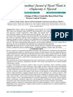 Intelligent System Design of Microcontroller Based Real Time Process Control Trainer .