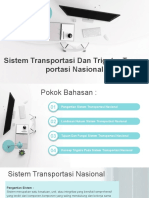 Sistem Transportasi Nasional Dan Trigatra Transportasi Nasional