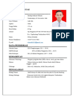 Curriculum Vitae Endang Rahmat