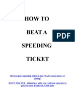 Beat Speeding