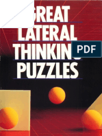 Great Lateral Thinking Puzzles by Paul Sloane and Des MacHale