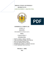 Facultad de Ingeniería Y Arquitectura: Universidad Cátolica de Trujillo Benedicto Xvi