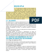 iNTRODUÇÃO AO IPv4