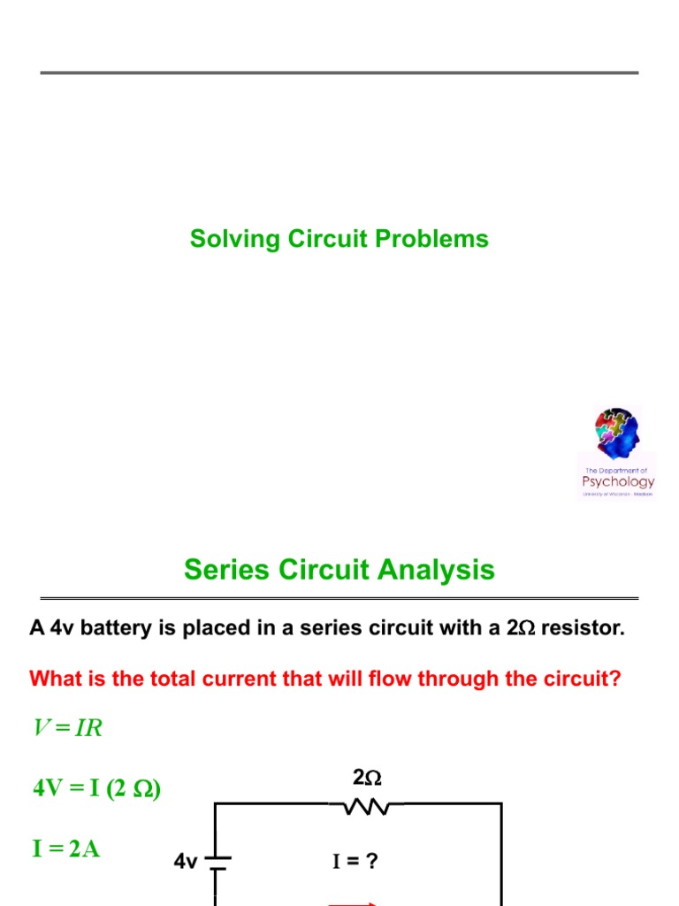 Circuit Problems | PDF | Series And Parallel Circuits | Electrical Network