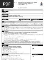 Plano de Curso de Geografia