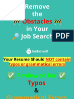 Remove The in Your: Job Search