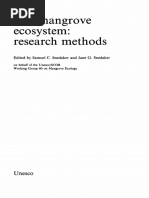 The Mangrove Ecosystem - Research Methods