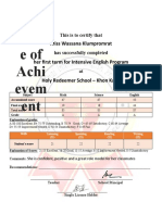 Certificate of IEP 1-21 Link Try
