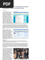 Equipe de jornalistas é montada para rastrear e responder críticas a Sarney nos sites