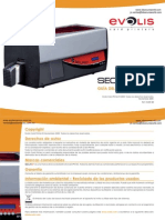 Manual Tutorial Impresora de gafetes de plastico Evolis Securion