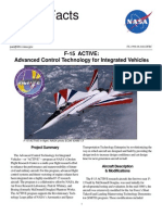 NASA Facts F-15 ACTIVE Advanced Control Technology For Integrated Vehicles
