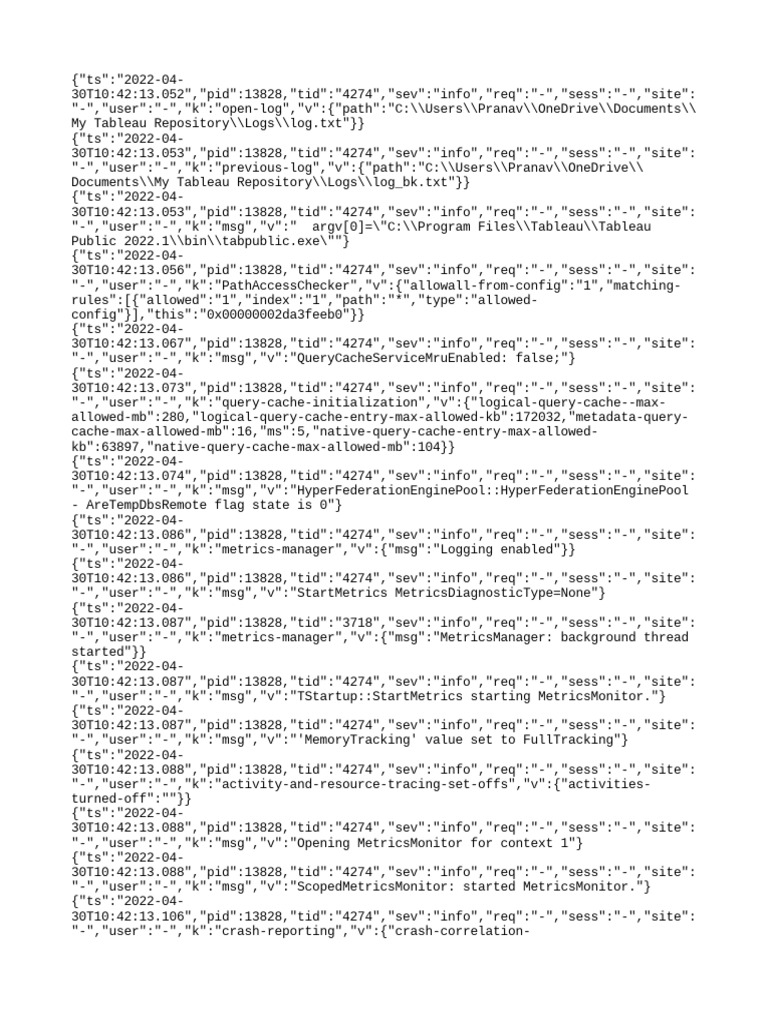 Log | PDF | Microsoft Software | System Software