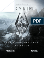 Skyrim The Adventure Game Rulebook - 8th Feb