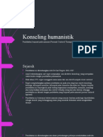 Konseling Humanistik Personal Centered