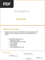 An Insight On: Keycloak