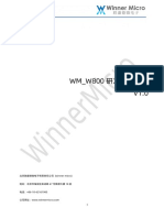 WM W800 研发验证指导 v1.0