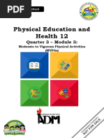 PE and Health Curriculum Guide SHS | PDF | Physical Education | Human ...