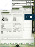 Character Sheet: Caleb Robinson 0 7